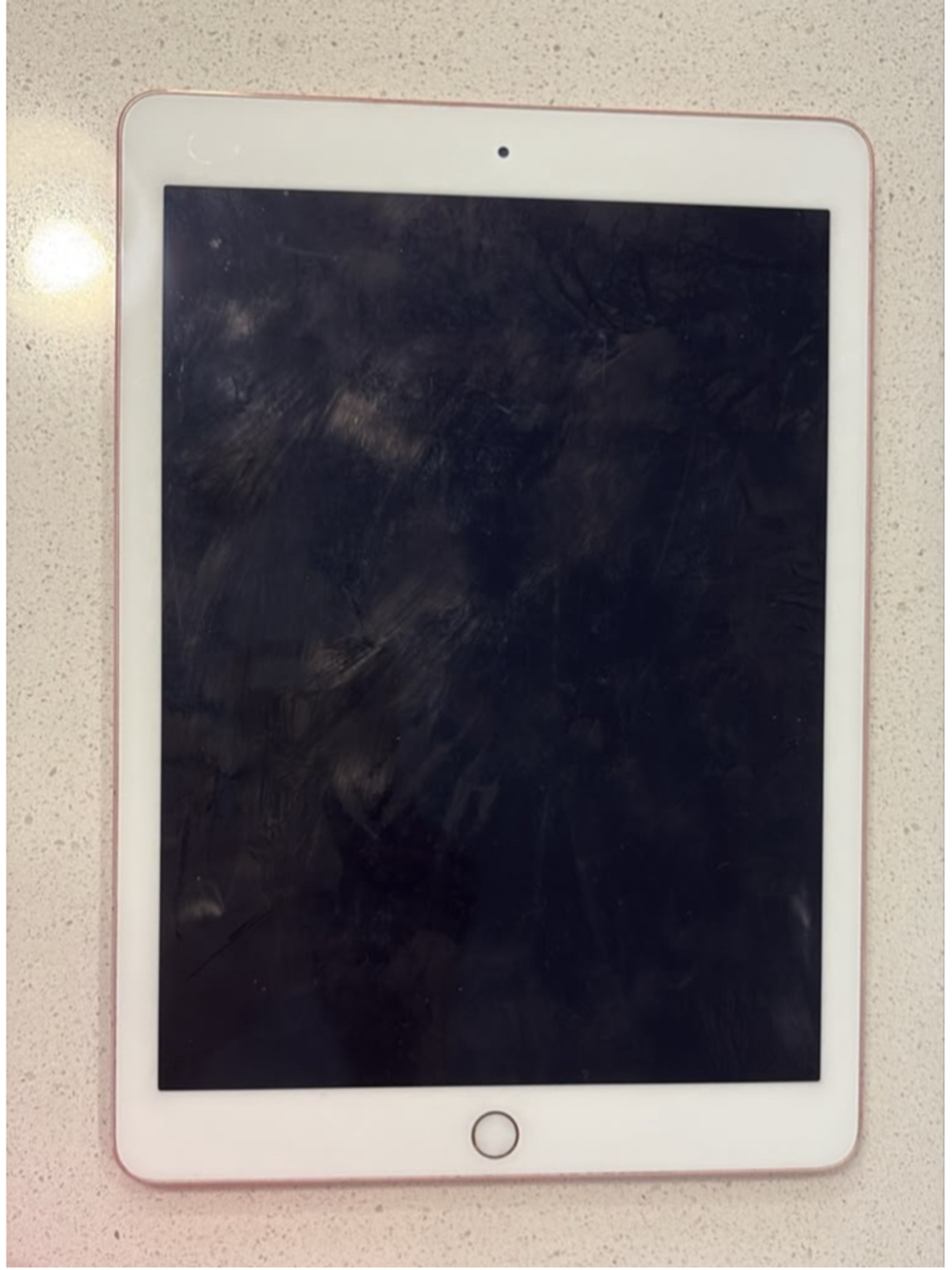 Apple iPad Pro Rose Gold Untested Sold AS-IS For Parts or Repair Tablet #N30A